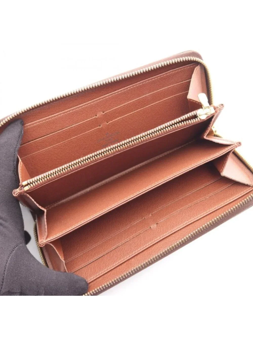 Louis Vuitton Round Wallet Zippy Monogram